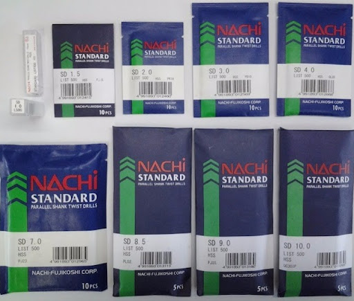 MŨI KHOAN TRỤ THÉP GIÓ NACHI L500 2.2MM