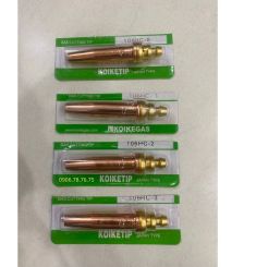 BỘ 4 BÉC CẮT OXY GAS KOIKE 106HC SỐ 0, 1, 2, 3