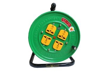 Ổ QUAY CÔNG NGHIỆP TIẾN THÀNH 30M 15A 3 DÂY 4 Ổ CẮM OQD14-601