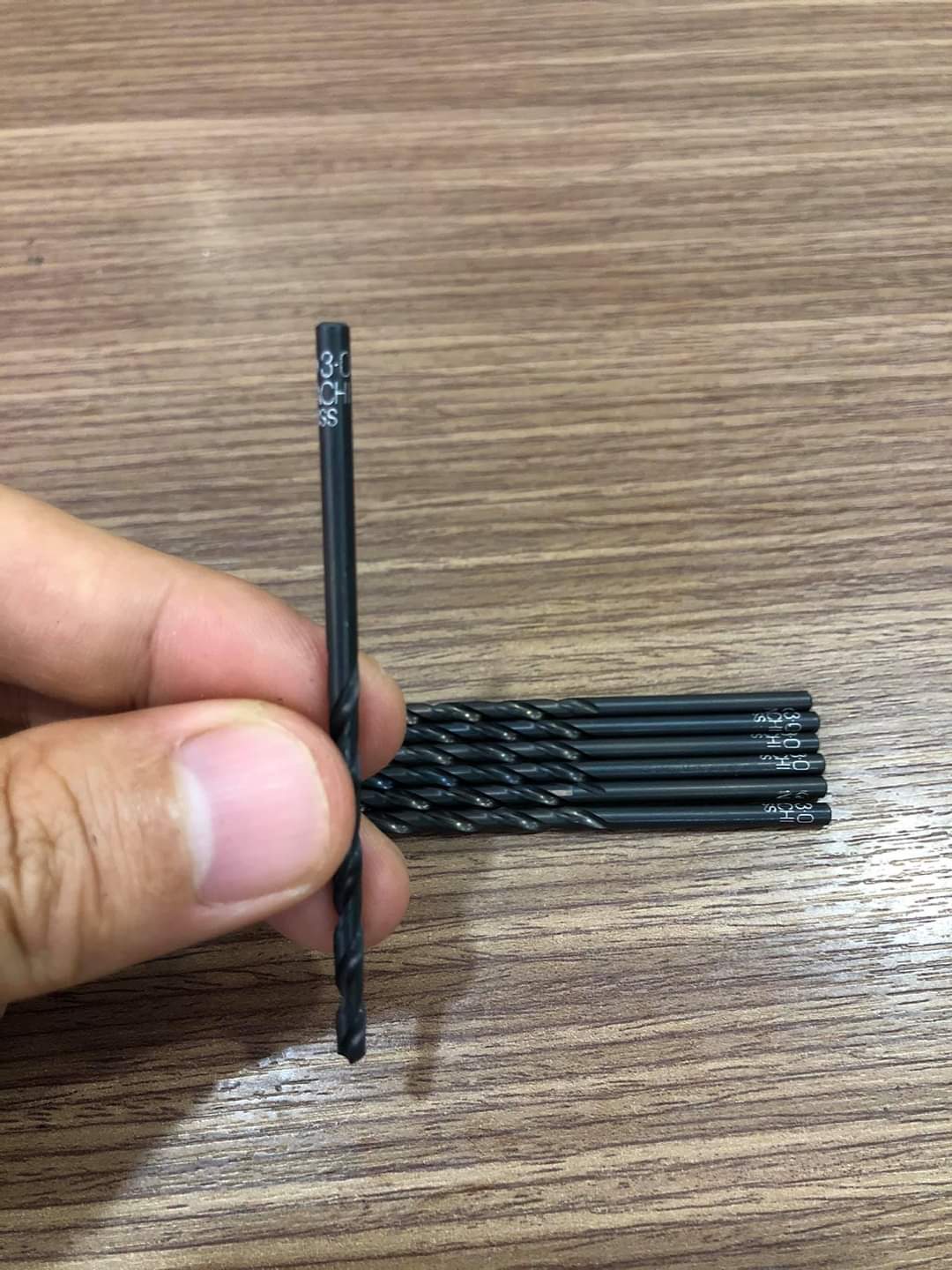 MŨI KHOAN TRỤ THÉP GIÓ NACHI L500 3.1MM