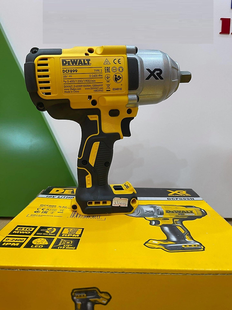 MÁY SIẾT BULON CẦM TAY 20V DEWALT DCF892N-B1
