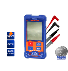 ĐỒNG HỒ VẠN NĂNG KỸ THUẬT SỐ 600V-2000 SỐ ĐẾM WADFOW WDM1505