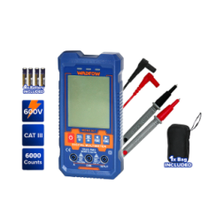 ĐỒNG HỒ VẠN NĂNG KỸ THUẬT SỐ 600V-6000 SỐ ĐẾM WADFOW WDM1507