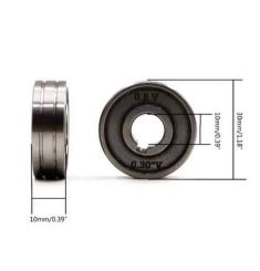 BÁNH XE DẪN DÂY HÀN MIG 200E RÃNH 0.8-1.0MM ĐƯỜNG KÍNH 30X10MM DAQIN DQ-BX5
