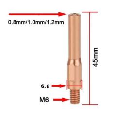 BÉC HÀN 6.5 M6 L45MM DAQIN DQ-M-BH14