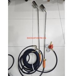 BỘ ĐÈN KHÒ GAS ĐÔI LOA 80 CẦN DÀI 1M