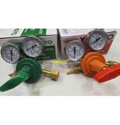 BỘ ĐỒNG HỒ OXY GAS YAMATO SANGYO THÂN THAU B-YRT01