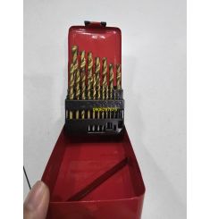 BỘ MŨI KHOAN SẮT HỘP ĐỎ 19 CÂY TLT-KS19D