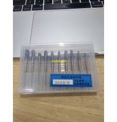 BỘ MŨI MÀI HỢP KIM CÁN 3MM ĐẦU 5MM