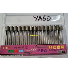 BỘ MŨI MÀI KIM CƯƠNG TRỤ 3X6MM HỘP 30 MŨI