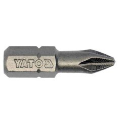 BỘ 10 MŨI VÍT 4 CẠNH PH1X25MM 19.6NM CHUÔI 1/4 INCH CHỐNG TRƯỢT YATO YT-04752