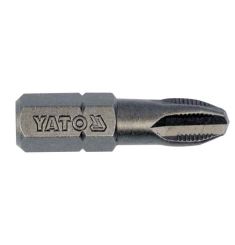 BỘ 10 MŨI VÍT 4 CẠNH PH1X25MM 45.1NM CHUÔI 1/4 INCH CHỐNG TRƯỢT YATO YT-04762