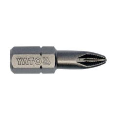 BỘ 10 MŨI VÍT HOA THỊ PZ3X25MM 45.1NM CHUÔI 1/4 INCH CHỐNG TRƯỢT YATO YT-04712