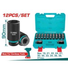 BỘ 12 ĐẦU TUÝP LỤC GIÁC SÂU 3/4 INCH DR THKISD34126L