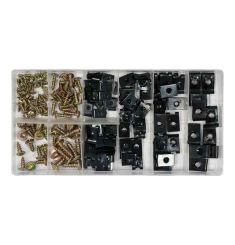 BỘ 170 VÍT VÀ PÁT KẸP BẮT VÍT VỎ NHỰA ĐỦ SIZE YATO YT-06780