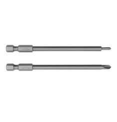 BỘ 2 MŨI VÍT 3 CẠNH NR0-NR1X100MM CHUÔI 1/4 INCH YATO YT-0493