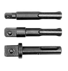 BỘ 3 ĐẦU CHUYỂN SDS PLUS SANG ĐẦU VUÔNG 1/4-3/8-1/2 INCH YATO YT-04686