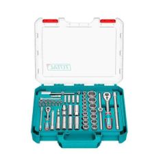 BỘ 52 ĐẦU TUÝP 1/4 INCH & 1/2 INCH DR TOTAL THT421526