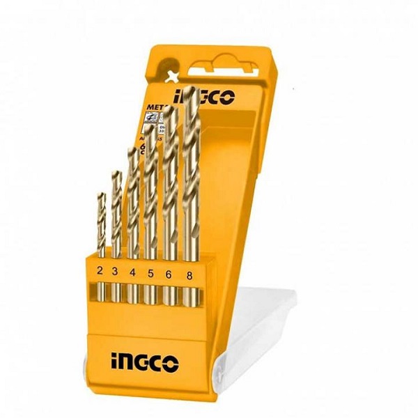 BỘ 6 MŨI KHOAN KIM LOẠI INGCO AKD1055