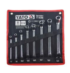 BỘ 8 CỜ LÊ 2 ĐẦU VÒNG MỜ 6-22MM YATO YT-0396