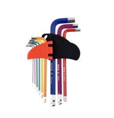BỘ 9 LỤC GIÁC MÀU ĐẦU BI 1.5-10MM YATO YT-05632