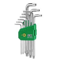 BỘ CHÌA VẶN LỤC GIÁC TAY DÀI 9 CHIẾC T10-T50 SK TOOLS SK01519