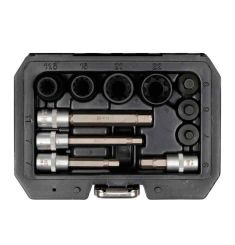 BỘ ĐẦU TUÝP 3/8 - 1/2 INCH THÁO LẮP PHANH 11 CHI TIẾT YATO YT-06808