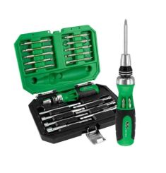 BỘ TÔ VÍT VÀ ĐAI ỐC THÁO LẮP NHANH GỒM 18 CHIẾC SK TOOLS SK01475