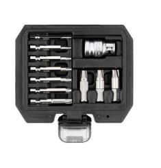 BỘ TUÝP 1/4-3/8-1/2 INCH MŨI SAO XOẮN THÁO ỐC VÍT HỎNG 11 CHI TIẾT YATO YT-04582