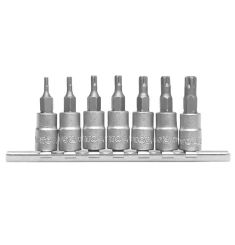 BỘ TUÝP 1/4 INCH MŨI SAO 5 CẠNH 7 CHI TIẾT YATO YT-0461