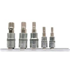 BỘ TUÝP MŨI HOA THỊ 1/4-3/8 INCH 5 CHI TIẾT YATO YT-04360