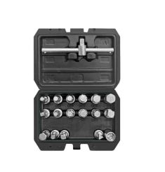 BỘ TUÝP THÁO ỐC XẢ NHỚT 3/8 INCH 18 CHI TIẾT YATO YT-05991