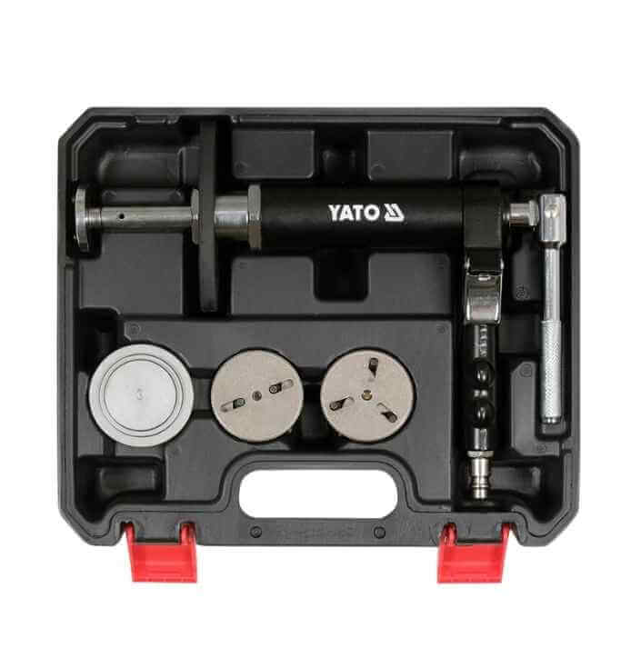 BỘ VAM ÉP PISTON THẮNG ĐĨA BẰNG KHÍ NÉN 4 CHI TIẾT YATO YT-06711