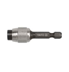 ĐẦU KẸP NHANH MŨI VÍT TỰ ĐỘNG CHUÔI 1/4 INCH 60MM YATO YT-0469