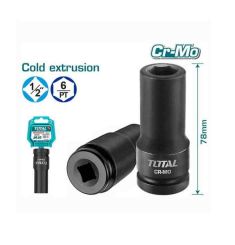 ĐẦU TUÝP TÁC ĐỘNG SÂU 1/2 INCH 19MM TOTAL THDIS12192L