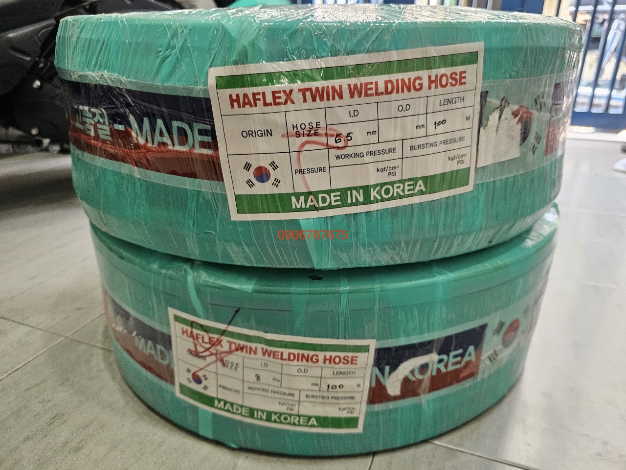 DÂY HÀN GIÓ ĐÁ HAFLEX 8MM - 100M