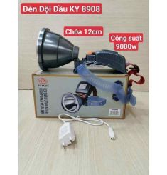 ĐÈN PIN ĐỘI ĐẦU CHÓA LỚN SIÊU SÁNG KY 8908 TL008039