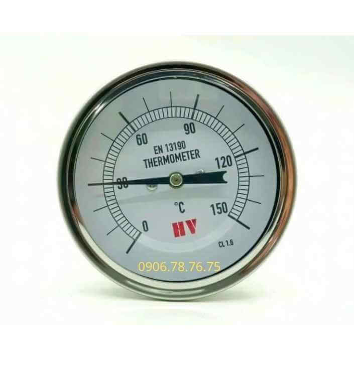 ĐỒNG HỒ ĐO NHIỆT ĐỘ HV ĐƯỜNG KÍNH MẶT 75MM