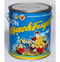 SƠN PHỦ MÀU ALKYD BÓNG BÌNH 3KG