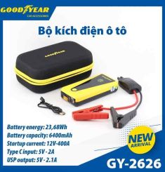BỘ KÍCH ĐIỆN GY-2626 GOODYEAR (6400MAH)