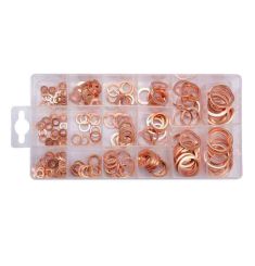 HỘP 220 VÒNG ĐỆM ĐỒNG PHẲNG ĐỦ SIZE YATO YT-068721