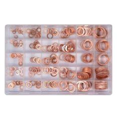 HỘP 300 VÒNG ĐỆM ĐỒNG MỀM ĐỦ SIZE YATO YT-06872