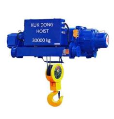 PALĂNG CÁP ĐIỆN HAI DẦM HÀN QUỐC 30 TẤN 12M KUKDONG KDWDC-30T12L( 2 TỐC ĐỘ )