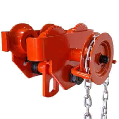 CON CHẠY XÍCH KÉO TAY CÓ TÁNG HÀN QUỐC 1 TẤN 3M KUKDONG KG 1T