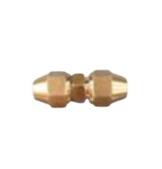 KHỚP NỐI ỐNG ĐỒNG 2 ĐẦU CÔN LỒI 6MM REN 11MM