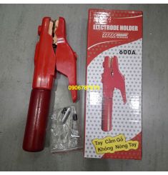 KÌM HÀN CÁN GỖ ĐỎ 600A ELECTRODE HOLDER