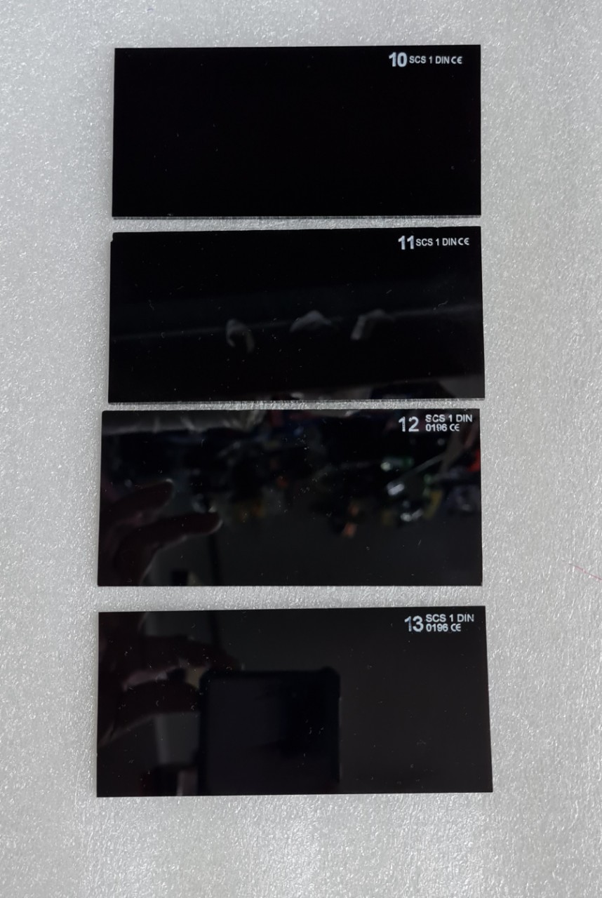 KÍNH HÀN ĐEN SCS SỐ 13