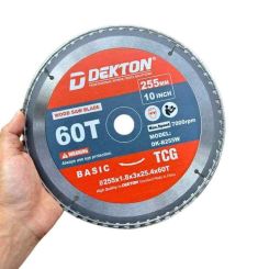 LƯỠI CẮT GỖ 255MM DEKTON DK-B255W