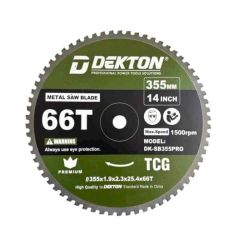 LƯỠI CẮT HỢP KIM 355MM/66R DEKTON DK-SB355PRO  