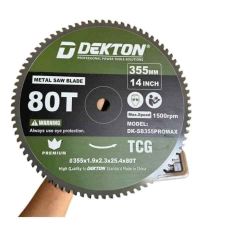 LƯỠI CẮT HỢP KIM 355MM/80R DEKTON DK-SB355PROMAX